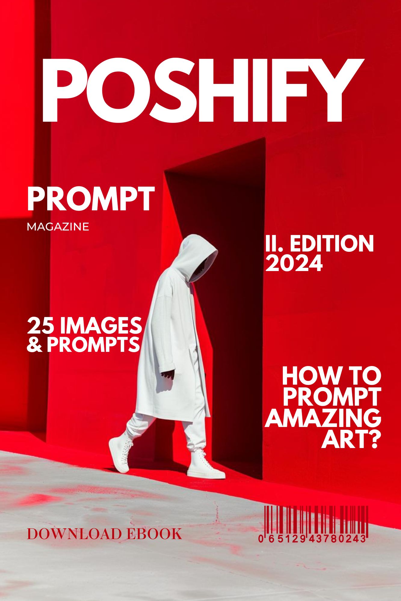 Cover des POSHIFY Prompt Magazine, Ausgabe II von 2024